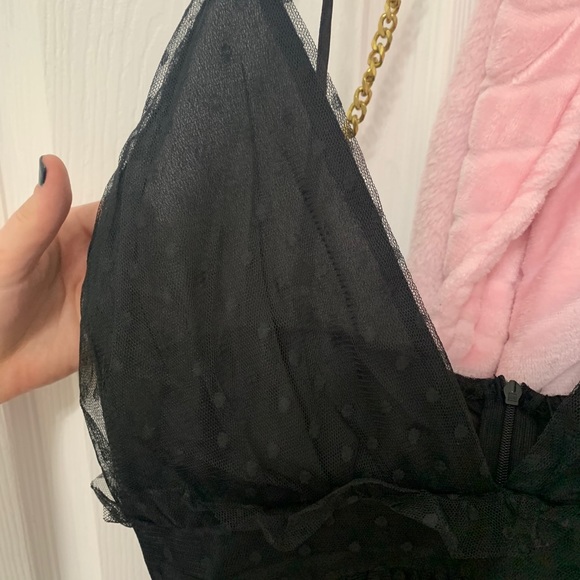 Never worn Pretty Little Thing Black Dress - Picture 3 of 4